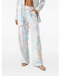 Melissa Odabash - Abstract-Print Palazzo Pants - Lyst