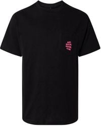 ANTI SOCIAL SOCIAL CLUB - Cross My Heart Pocket T-Shirt - Lyst