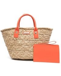 Melissa Odabash - Corsica Leather Tote Bag - Lyst