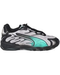 PUMA - Inhale Distressed Logo Sneakers - Lyst