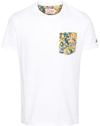 Mc2 Saint Barth - X The Simpsons Blanche Cotton T-shirt - Lyst