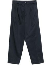 Les Hommes - Pleated Elasticated-Waist Trousers - Lyst