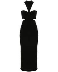 Nissa - Cut-Out Midi Dress - Lyst