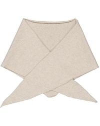Lisa Yang - Florianne Triangle Knitted Scarf - Lyst