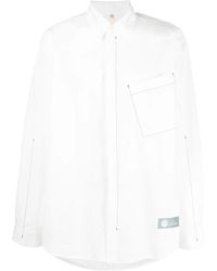 OAMC - Asymmetrisch Overhemd - Lyst