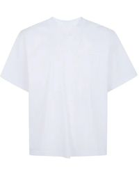 Sacai - Chest-Pocket T-Shirt - Lyst
