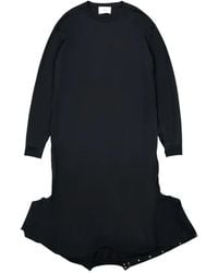 Setchu - Long-Sleeve Snap-Button Dress - Lyst