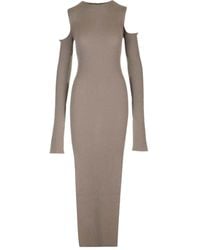 Rick Owens - Abito Lungo A Coste - Lyst