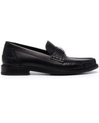 Fendi - モノグラム レザーローファー - Lyst