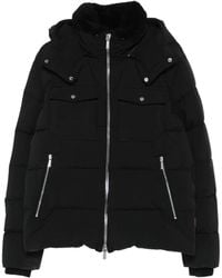 Moorer - Hooded Quilted Jacket - Lyst