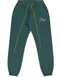 Rhude - Drawstring Terry Sweatpants - Lyst
