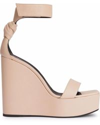 Giuseppe Zanotti - Sandali Con Zeppa Meissa - Lyst