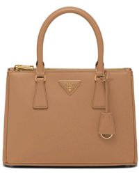 Prada - Medium Galleria Saffiano Leather Tote Bag - Lyst