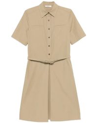 Fendi - Jurk Met Korte Mouwen - Lyst