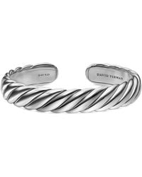 David Yurman - Sculpted Cable Flex Bracelet - Lyst