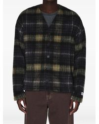 Dr. Denim - Julian Check-Pattern Cardigan - Lyst