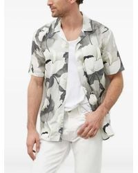 Bruuns Bazaar - Floral-Print Short-Sleeve Shirt - Lyst
