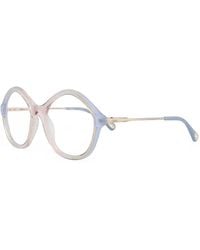 Chloé - Geometric-Frame Glasses - Lyst