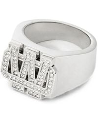 Off-White c/o Virgil Abloh - Bling Strass Arrow Signet Ring - Lyst