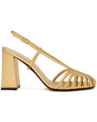 ALEVI - 90Mm Marta Slingback Pumps - Lyst