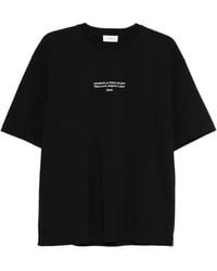 Off-White c/o Virgil Abloh - Slogan Print Cotton T-Shirt - Lyst