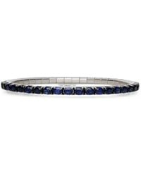 ’ROBERTO DEMEGLIO - Sapphire And Diamond Extensible Tennis Bracelet - Lyst