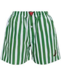Hanro - X Charlotte Adam Striped Shorts - Lyst