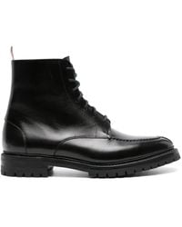 Thom Browne - Wingtip Leather Boots - Lyst