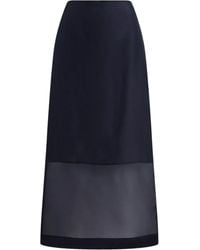 Polo Ralph Lauren - Organza Pencil Skirt - Lyst