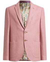 Etro - Katoenen Jersey Blazer - Lyst