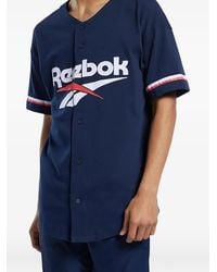 Reebok - Classics Baseball V-Neck T-Shirt - Lyst