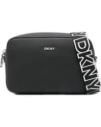 DKNY - Logo-Plaque Shoulder Bag - Lyst