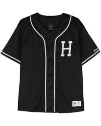 Huf - Logo-patch Baseball Shirt - Lyst