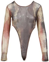 VIVAMUS - Earth Tie-Dye Bodysuit - Lyst