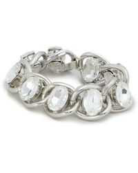 Marni - Rhinestone-embellished Chain Bracelet - Lyst