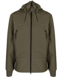C.P. Company - Goggles-detail Zip-up Hooded Jacket - Lyst