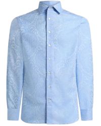 Etro - Roma Cotton Shirt - Lyst