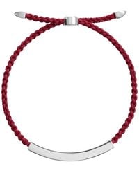 Monica Vinader - Mv Linear Bold Cord Friendship Bracelet - Lyst
