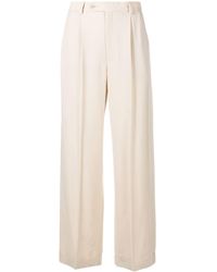 A.P.C. - Melissa Wide-leg Tailored Trousers - Lyst