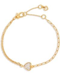 Kate Spade - With All My Heart Bracelet - Lyst