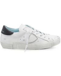 Philippe Model - Prsx Low-Top Leather Sneakers - Lyst