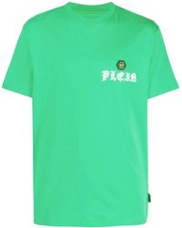 Philipp Plein - 'Gothic Plein' Round-Neck T-Shirt - Lyst