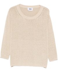 Alpha Studio - Pull À Encolure Ronde - Lyst