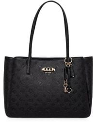 Guess - Logo-Embossed Tote Bag - Lyst