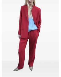 Semicouture - Rosalinda Button-Fastening Blazer - Lyst