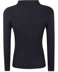 Issey Miyake - Top Met Lange Mouwen - Lyst