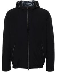 Herno - ジップアップ フーデッドジャケット - Lyst