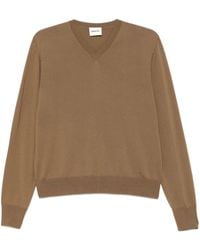 KHAITE - Pullover Mit V-Ausschnitt - Lyst