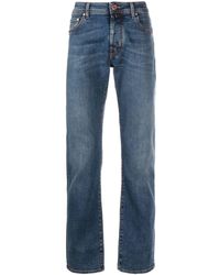 Jacob Cohen - Logo-patch Cotton Jeans - Lyst