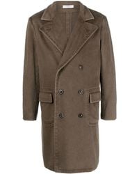 Boglioli - Double-Breasted Cashmere Coat - Lyst